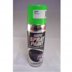 Image for Holts FP14C - Fluorescent Green Paint Match Pro Vehicle Spray Paint 300ml