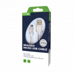 Image for Simply ICMC05 - Micro Usb Braided Cable Silver