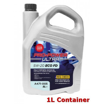 Image for 5W-20 ECO FDL Fully Synthetic EcoBoost Engine OilL 1L