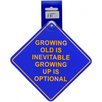 Image for Castle Promotions DH75 - Growing Old Is Inevitable Hanger