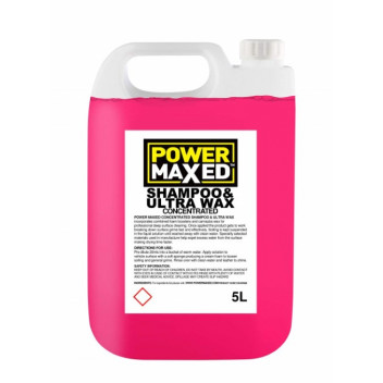 Image for Power Maxed CSUW5000 - Car Shampoo and Ultra Wax 5L