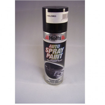 Image for Holts HBLKM03 - Black Paint Match Pro Vehicle Spray Paint 300ml