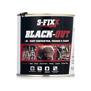 Image for Supafix BLACKOUT1 - Black Out Rust Converter 1L