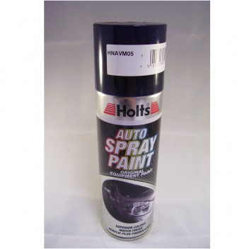 Image for Holts HNAVM05 - Blue (Navy) Paint Match Pro Vehicle Spray Paint 300ml
