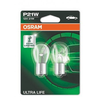 Image for Osram 7506ULT-02B - Ultra Life Bulb P21W (x2)