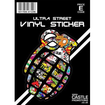 Image for Castle Promotions V588 - Stickerbomb Grenade Sticker