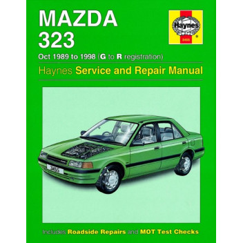 Image for Haynes 3455 - Workshop Service & Repair Manual Mazda 323 (Oct 1989 - 1998) G To R