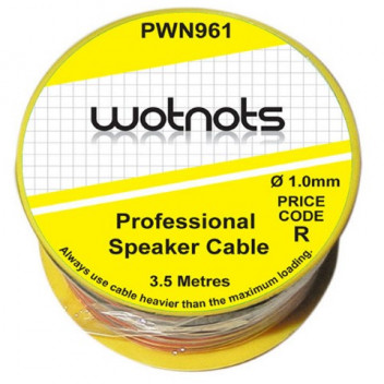 Image for Pearl Automotive PWN961 - Wiring Cable Reel Speaker  Gold 1Mm 3.5M