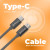 Image for Simply TCMC01 - Type C To Micro Black Braided 1.5M Cable