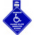 Image for Castle Promotions DH63 - Disabled Please Allow Room Hanger