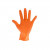 Image for Bodyguards GL2001 - Finite Orange Grip Nitrile Gloves Small