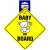 Image for Castle Promotions DH01 - Baby On Board Diamond Hanger