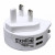 Image for Rolson 60075 - 2 in 1 Car Charger w/ UK Plug