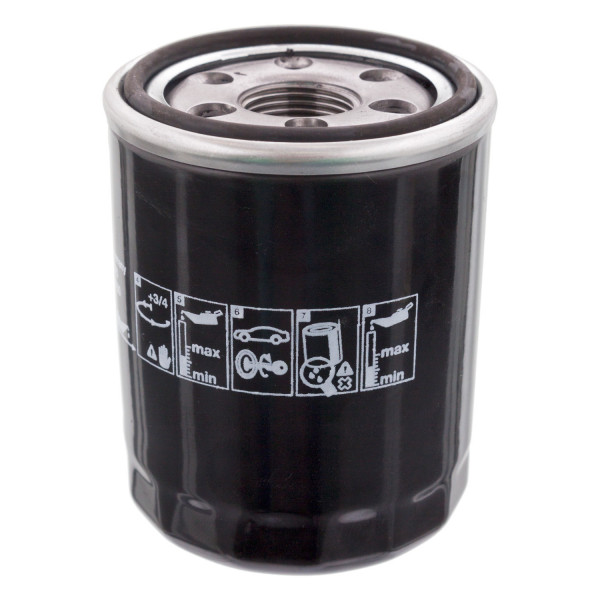 Purflux LS287 Oil Filter to suit Citroen and Fiat and Mazda and Mitsubishi and Peugeot and Proton and Smart image