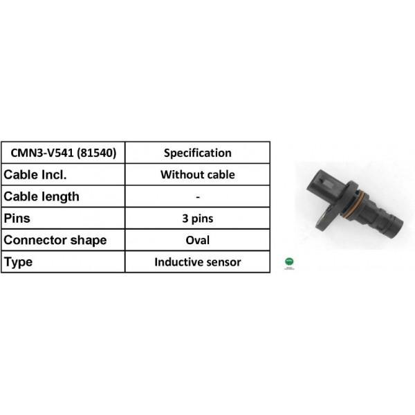 NGK Sensor 81540 / CMN3-V541 to suit Chevrolet and Vauxhall image