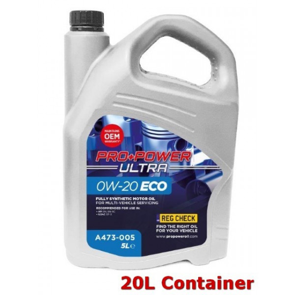 0W-20 ECOL Fully Synthetic Engine OilL 20L image