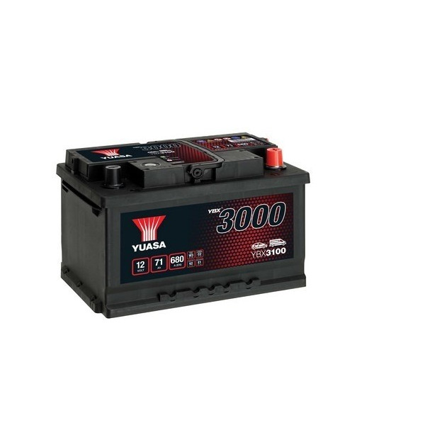 Yuasa YBX3100 12V 71Ah 650A SMF Battery image