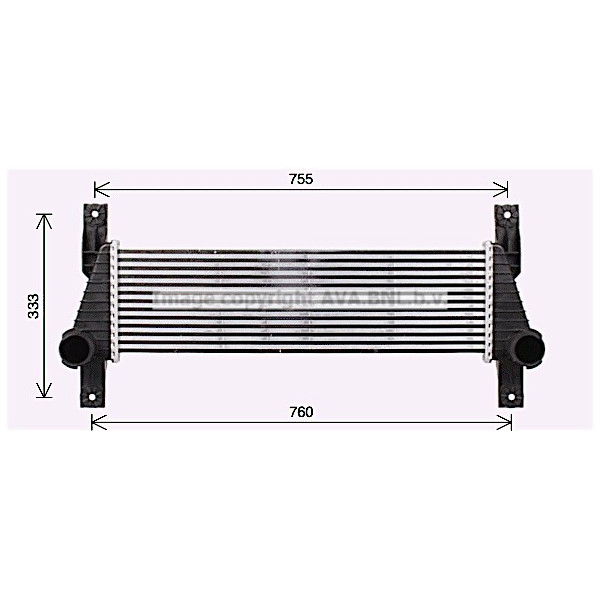 Charge Air Cooler To Suit Ford image