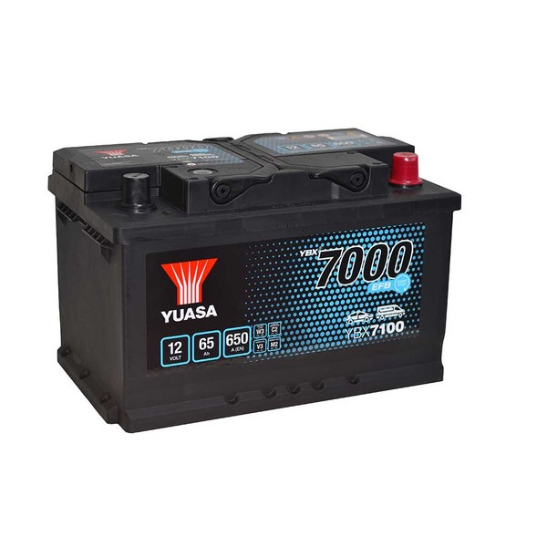 Yuasa YBX7100 12V 80Ah 650A EFB Start Stop Battery image