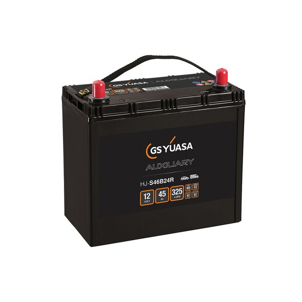 Yuasa HJ S46B24R 12V 46Ah AGM Battery image