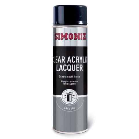 Clear Acrylic Lacquer SIMP22D - Car Spares Distribution